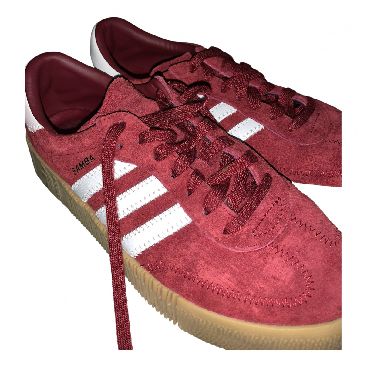 Samba trainers Adidas Burgundy size 38 